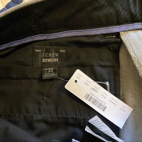 NWT J. Crew Grey Dress Pants - Picture 4 of 4
